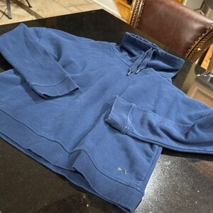 Under Armour Navy Hight Neck Fleece Pullover Hoodie